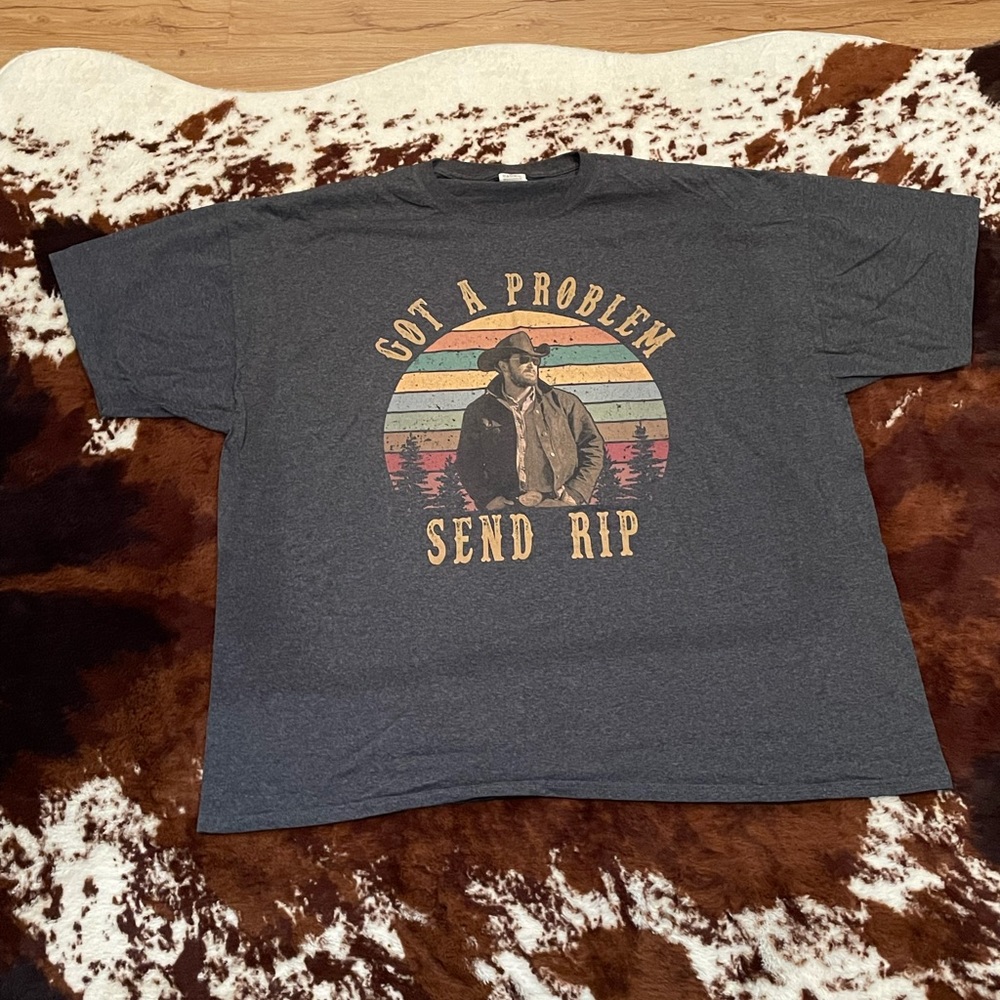 3x Yellowstone Send Rip T-shirt